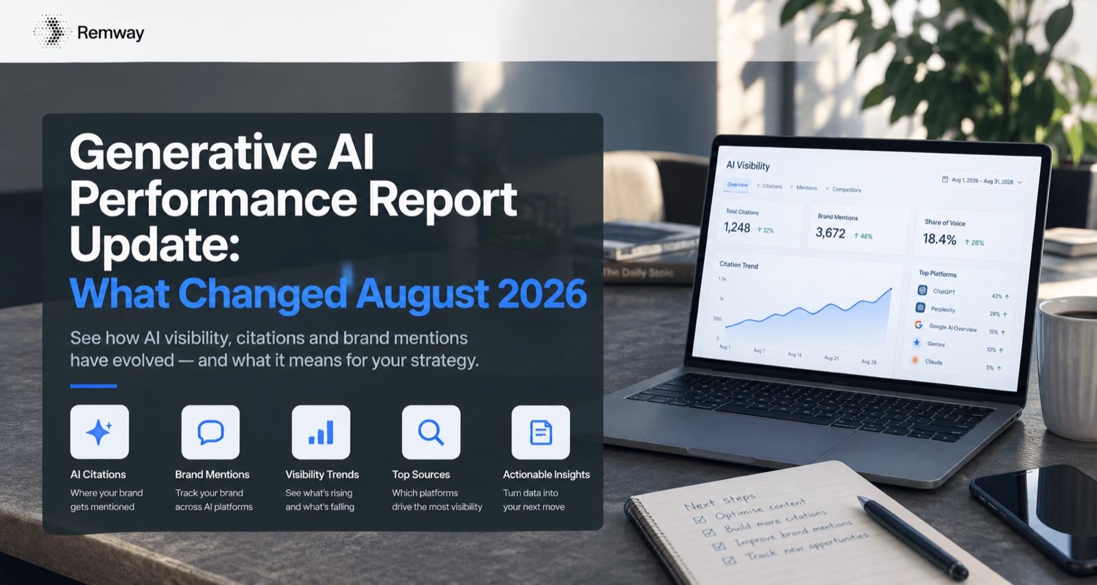 Generative AI Performance Report Update: What Changed August 2026