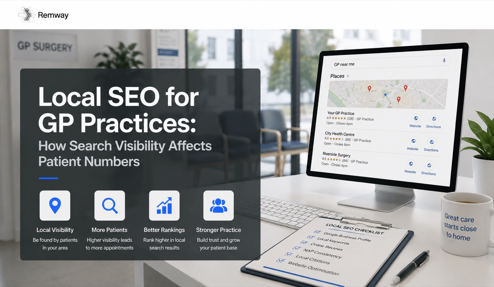 Local SEO for GP Practices: How Search Visibility Affects Patient Numbers